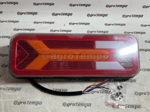 725861 Luminex LED Hátsó lámpa dinamikus jelzővel + 0,3 m kábel - bal