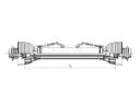 PTO50Y21T710GP Gopart Kardántengely 710 mm