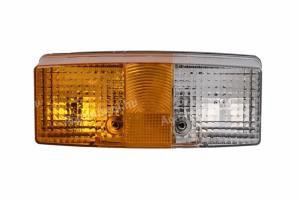 2BE003184061 Hella Villogó szélességjelző lámpa jobb oldali, csavaros rögzítés, téglalap, R5W/P21W, 12 V, IP5K9K