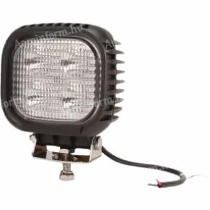 LA10029 KRAMP LED-es munkalámpa, 48 W, 4050 lm, négyzet, 10/30 V, 125x90x125 mm, fényvető, 4 LED-es