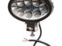 LA10058 KRAMP LED-es munkalámpa, 24 W, 2240 lm, ovális, 10/30 V, 141,5x64,5x90 mm, fényvető, 8 LED-es