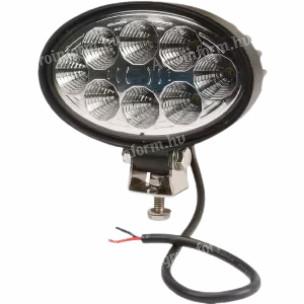 LA10058 KRAMP LED-es munkalámpa, 24 W, 2240 lm, ovális, 10/30 V, 141,5x64,5x90 mm, fényvető, 8 LED-es