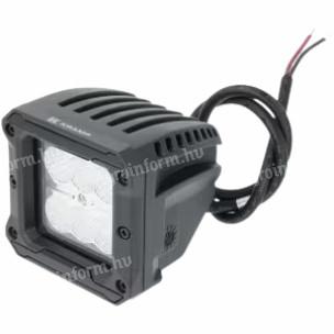LA10092 KRAMP LED-es munkalámpa, 18 W, 1620 lm, négyzet, 10-30 V, 81x76x78 mm, fényvető