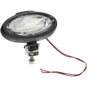 LA104491 KRAMP Munkalámpa LED, 40W, 3500lm, oval, 12-24V,190x107x63mm, extra széles terítőfény
