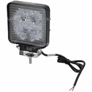 LA10904 KRAMP Munkalámpa LED, 27W, 2376lm, téglalap alakú, fehér, 107x38.8x136mm, áradó