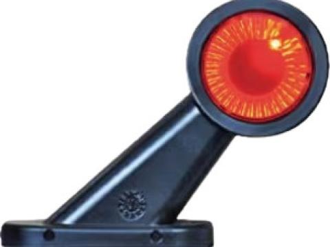 LA30002 KRAMP Bal oldali szélességjelző LED lámpa, 12-24 V, 108x134,5x49 mm