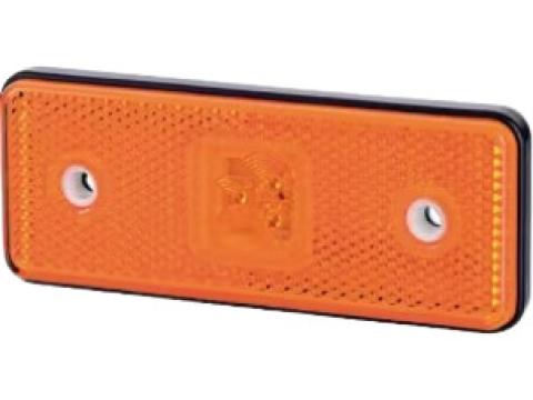 LA35053 Gopart Szélességjelző LED lámpa, 0,4/0,7 W, téglalap, 12/24 V, narancs, 112x45x11 mm, 3 LED-es LA35053 Gopart Szélességjelző LED lámpa, 0,4/0,7 W, téglalap, 12/24 V, narancs, 112x45x11 mm, 3 LED-es