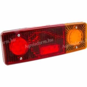 LA40018 KRAMP Multifunkciós jobb hátsó LED lámpa, téglalap, 12-24 V, 287,5x100,5x65 mm, 5-tűs