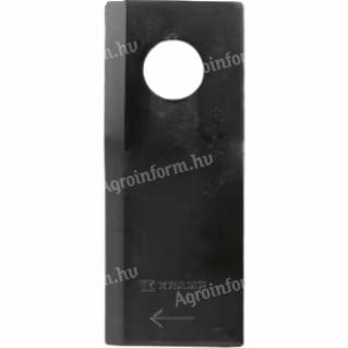 0009520420KR Kramp Kaszapenge jobb 115x48x4 mm, Ø19 mm-es furat, Claashoz, 25-ös csomag