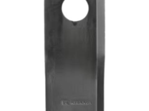 134309KR Kramp Kaszapenge bal 112x48x4 mm, Ø19 mm-es furat, Fella-hoz/Krone-hoz, 25-ös csomag 134309KR Kramp Kaszapenge bal 112x48x4 mm, Ø19 mm-es furat, Fella-hoz/Krone-hoz, 25-ös csomag