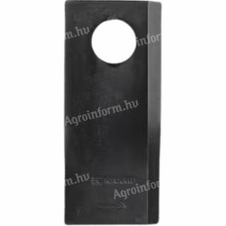 434969KR Kramp Kaszapenge bal 112x49x4 mm, Ø21 mm-es furat, Pöttingerhez, 25-ös csomag