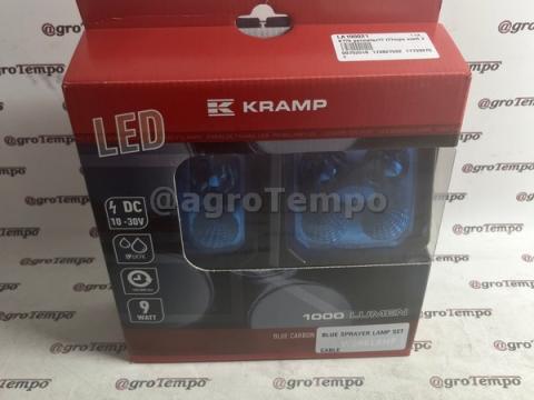 LA100021 Kramp Kék permetező lámpa szett 2x9W