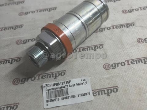 3CFHF0812215F Faster Gyorscsatlakozó Anya M22x1,5 3CFHF0812215F Faster Gyorscsatlakozó Anya M22x1,5