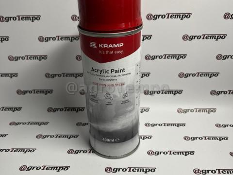 323004KR KRAMP Hardi piros festék 400ml 323004KR KRAMP Hardi piros festék 400ml