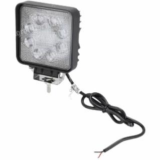 LA10901 KRAMP Munkalámpa LED, 24W, 2000lm, négyzet alakú, fehér, 107x52x136mm, áradó