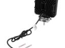 LA10901 KRAMP Munkalámpa LED, 24W, 2000lm, négyzet alakú, fehér, 107x52x136mm, áradó