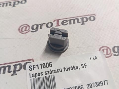 SF11006 ASJ Lapos szórású fúvóka, SF 110° 06, szürke, műanyag