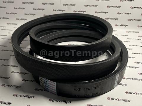 HXE124869 Tagex 2HC szakaszú, kettős aprítóhajtású ékszíj, effektív hossz 2990 mm HXE124869 Tagex 2HC szakaszú, kettős aprítóhajtású ékszíj, effektív hossz 2990 mm