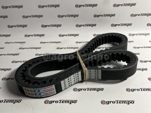 Z41178 Tagex Tisztító ventilátor variátor hajtó ékszíj, effektív hossza 1174 mm Z41178 Tagex Tisztító ventilátor variátor hajtó ékszíj, effektív hossza 1174 mm
