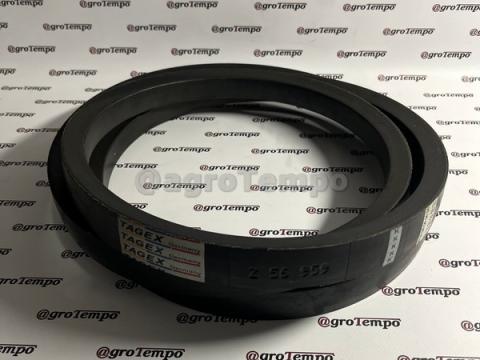 Z56959 Tagex HD szakaszú segédtengely-hajtó ékszíj, effektív hossz 2853 mm Z56959 Tagex HD szakaszú segédtengely-hajtó ékszíj, effektív hossz 2853 mm