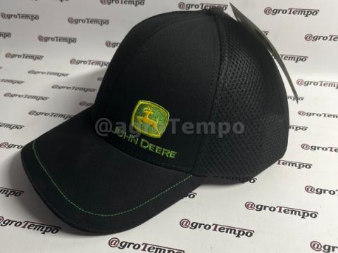 MCL201915011 John Deere hálós sapka logóval - fekete