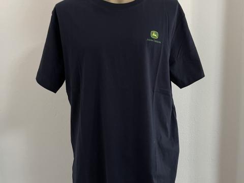 MCS300200186 John Deere Póló XL, XXL - sötétkék színű
