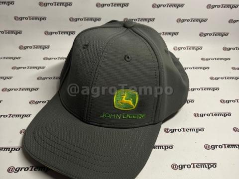 MCL202302011 John Deere hálós sapka logóval - szürke