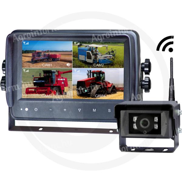 12349847 GRANIT HD videorendszer 7” rádiófrekvenciás