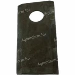 56151210KR, Kramp, Kaszapenge bal 95x45x3,5 mm, Ø16,25 mm-es furat, Kuhnhoz/John Deere-hez/New Hollandhoz, 25-ös csomag