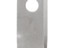 121712KR, Kramp, Kaszapenge bal 98x48x4 mm, Ø19 mm-es furat, Fellahoz/Fortschritthez, 25-ös csomag