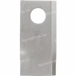 121712KR, Kramp, Kaszapenge bal 98x48x4 mm, Ø19 mm-es furat, Fellahoz/Fortschritthez, 25-ös csomag
