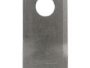 VGTF70KR, Kramp, Kaszapenge jobb 93x48x3 mm, Ø19 mm-es furat, PZ-hez, 25-ös csomag