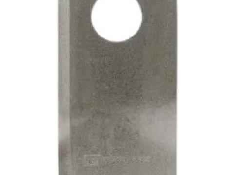 VGTF71KR, Kramp, Kaszapenge bal 93x48x3 mm, Ø19 mm-es furat, PZ-hez, 25-ös csomag