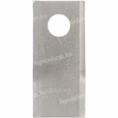 0009041778KR, Kramp, Kaszapenge jobb 105x48x3 mm, Ø19 mm-es furat, Claashoz, 25-ös csomag