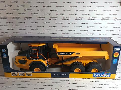 02455 BRUDER Forgónyerges Dumper Volvo A60H - Bruder 2455 02455 BRUDER Forgónyerges Dumper Volvo A60H - Bruder 2455