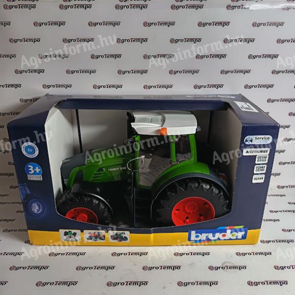 03041 BRUDER Traktor - Fendt 936 Vario, elülső rakodóval - Bruder 3041