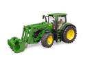 03151 BRUDER John Deere 7R 350 traktor homlokrakodóval - Bruder 3151