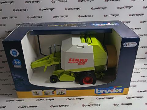 02121 BRUDER Szalmabálázó - CLAAS Rollant 250 - Bruder 2121