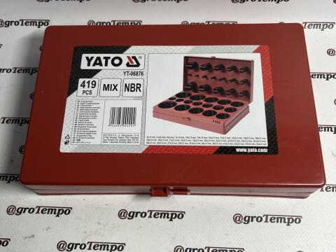 YT-06876 YATO O-gyűrű készlet 419 db