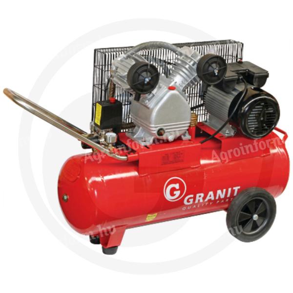 61099050 GRANIT Kétdugattyús kompresszor 50 literes, 8 bar