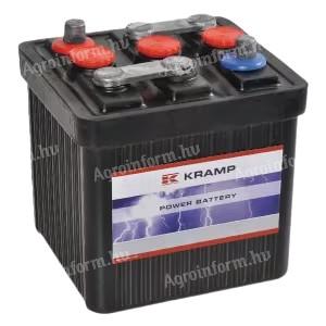 066019036KR Kramp Akkumulátor 6 V 66 Ah feltöltött