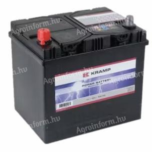 560413051KR Kramp Akkumulátor 12 V 60 Ah feltöltött