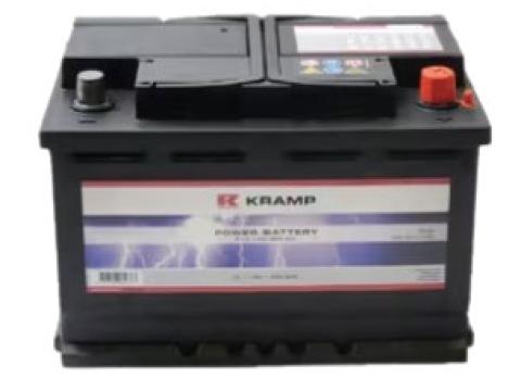 574104068KR Kramp Akkumulátor 12 V 74 Ah feltöltött 574104068KR Kramp Akkumulátor 12 V 74 Ah feltöltött