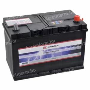 591400074KR Kramp Akkumulátor 12 V 91 Ah feltöltött