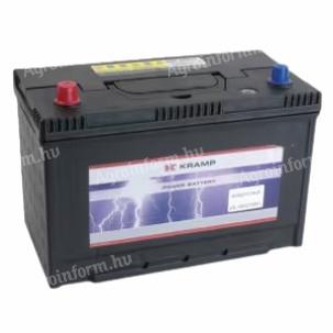 605027075KR Kramp Akkumulátor 12 V 105 Ah feltöltött