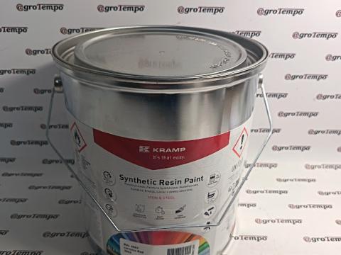 300212KR Kramp festék RAL 3002 kárminvörös 5 l