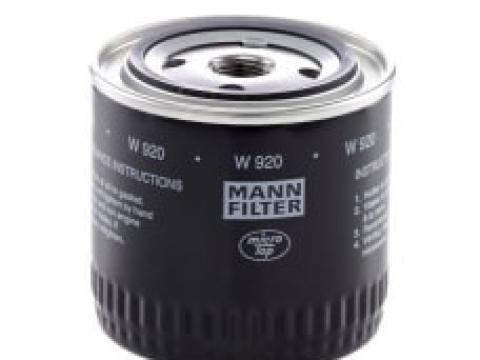 W 920 MANN FILTER Olajszűrő W 920 MANN FILTER Olajszűrő