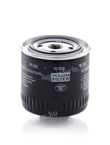 W 920 MANN FILTER Olajszűrő
