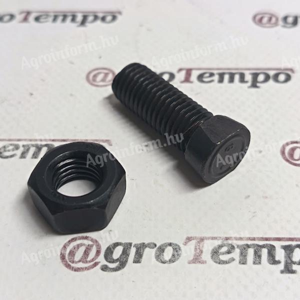 1238C2FP025 Kramp Ekecsavar kúpos 2 lapos perem + anya