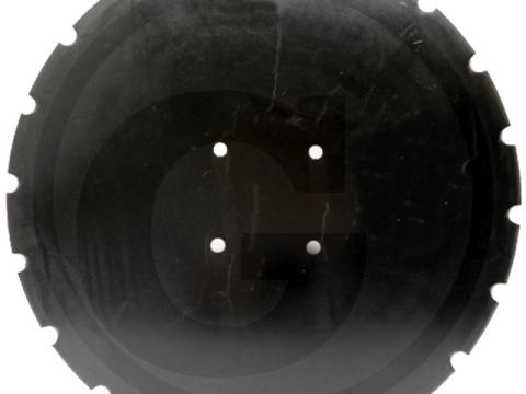 18001 XL035 GRANIT Tárcsalap Finoman csipkézett, Ø 430 x 510 mm